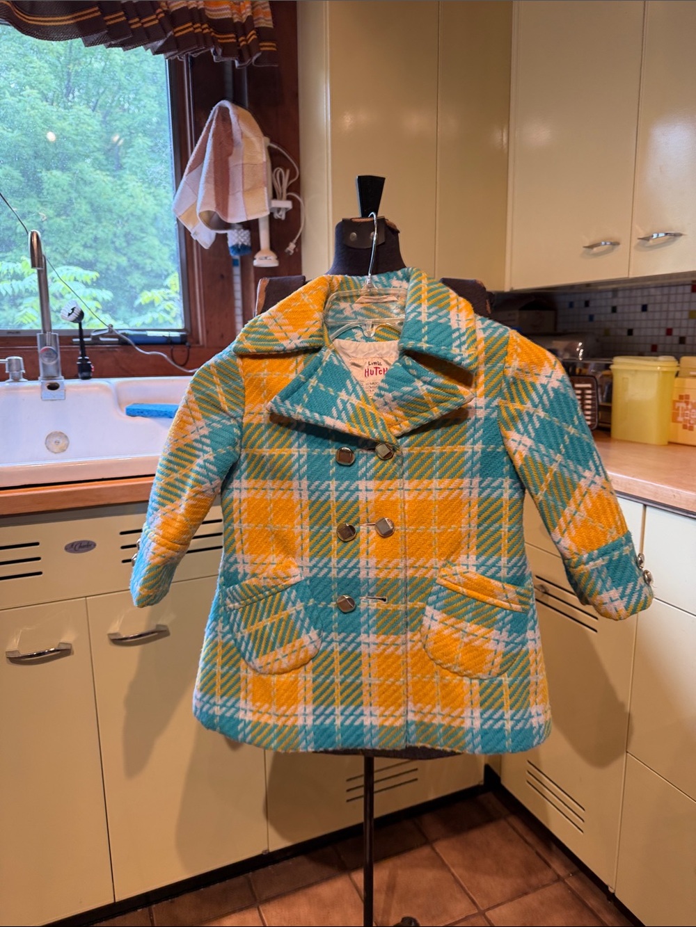 Vintage Girl’s Dress Winter Jacket Little Hutch Coat